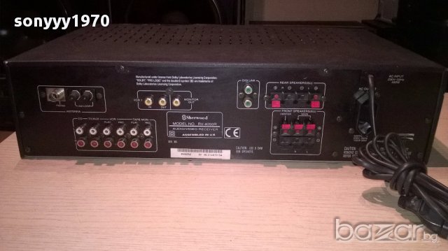 Sherwood rv-4050r receiver 5 chanel-made in uk-внос швеицария, снимка 8 - Ресийвъри, усилватели, смесителни пултове - 15308880