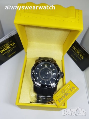 Invicta Pro Diver Black Edition / Инвикта Про Дайвър - чисто нов мъжки часовник / 100% оригинален, снимка 8 - Мъжки - 22182701