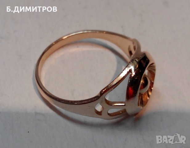 Съветски златен пръстен СССР, снимка 1