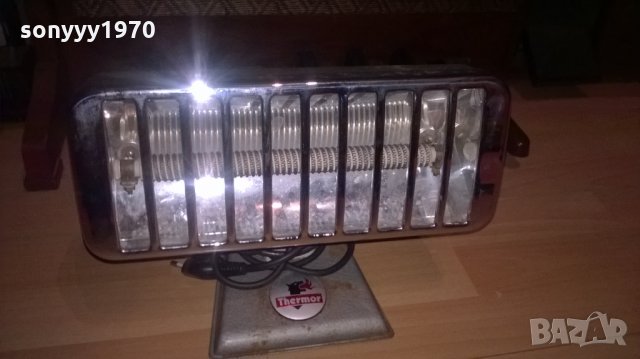 thermor made in france-ретро иноксова печка-31х22х14см, снимка 3 - Антикварни и старинни предмети - 23923390