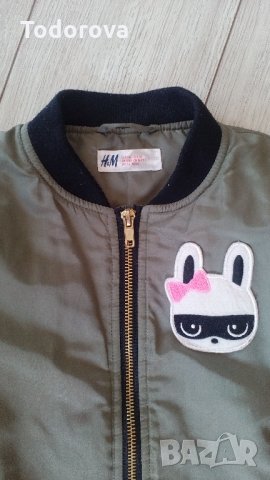 лекоподплатено яке hm, снимка 2 - Детски якета и елеци - 22833766