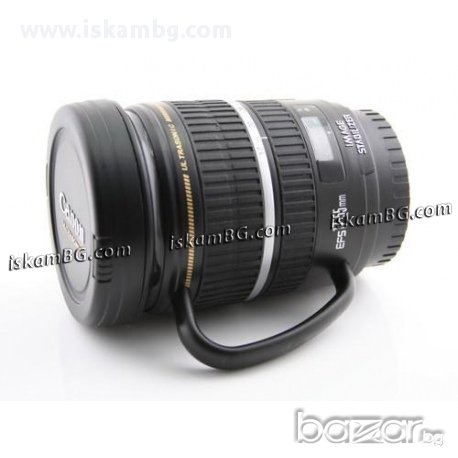 Термо Чаша Обектив Canon - код С ДРЪЖКА, снимка 3 - Други - 13573549