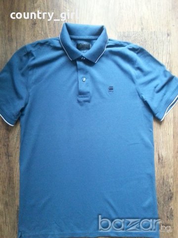 g-star 3301 slim g polo t - страхотна мъжка тениска, снимка 6 - Тениски - 21140583