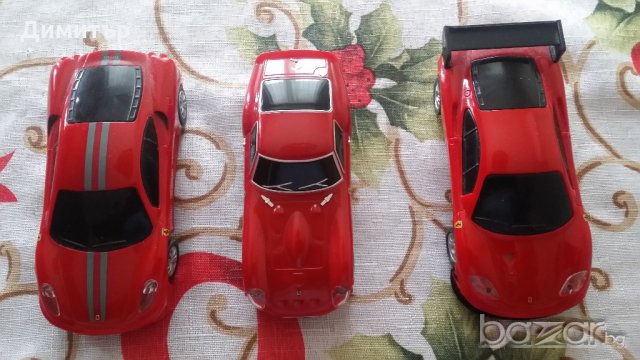 Нови колички Ферари мащаб М 1:38, снимка 3 - Колекции - 20845100
