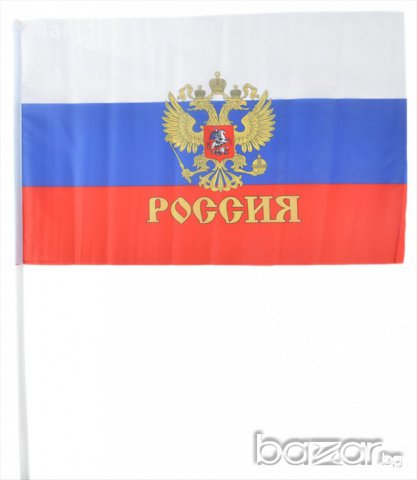 знаме на Русия с герб различни размери, снимка 2 - Други стоки за дома - 15010292