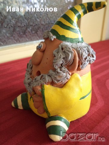 фигурка джудже - керамика, снимка 7 - Романтични подаръци - 9726931