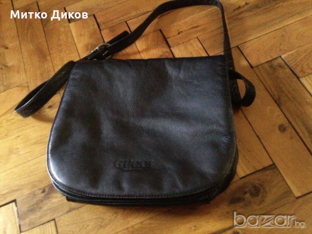 Женска чанта Гучи-Италия-естествена кожа 24см на 22см на 7см