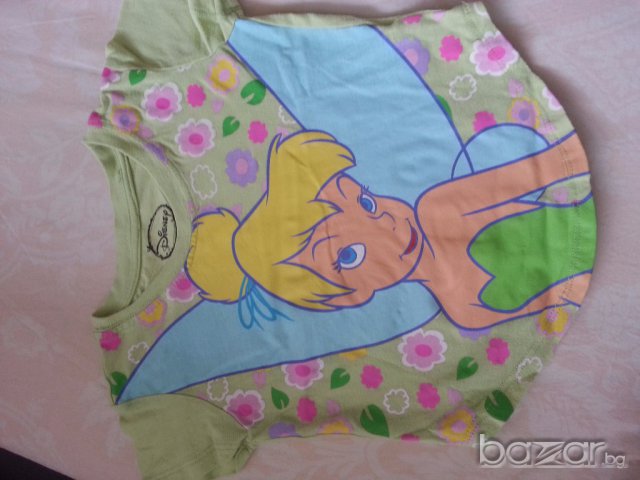 Блузка с къс ръкав Камбанка, снимка 1