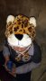 Шапка Тигър, снимка 1 - Шапки, шалове и ръкавици - 9776700