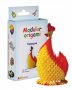 Комплект за изработване на модулно оригами Кокошка