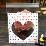7*7+3 прозрачно сърце Свети Валентин сватба опаковъчни пликчета торбички за дребни сладки, снимка 1 - Домашни продукти - 20618891