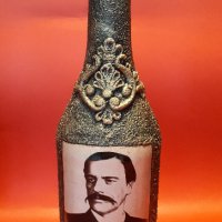 Патриотични бутилки за домашен алкохол - Ръчна изработка!, снимка 10 - Декорация за дома - 16871978