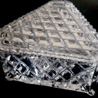 Кристална триъгълна бонбониера, снимка 3 - Други - 14881266