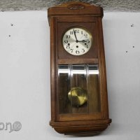 Дървен френски стенен часовник, снимка 1 - Стенни часовници - 23091778
