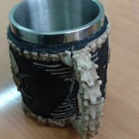 Уникална релефна пиратска чаша , снимка 2 - Чаши - 24658641