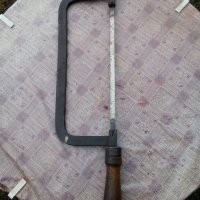 Стара ножовка, снимка 2 - Антикварни и старинни предмети - 20680573