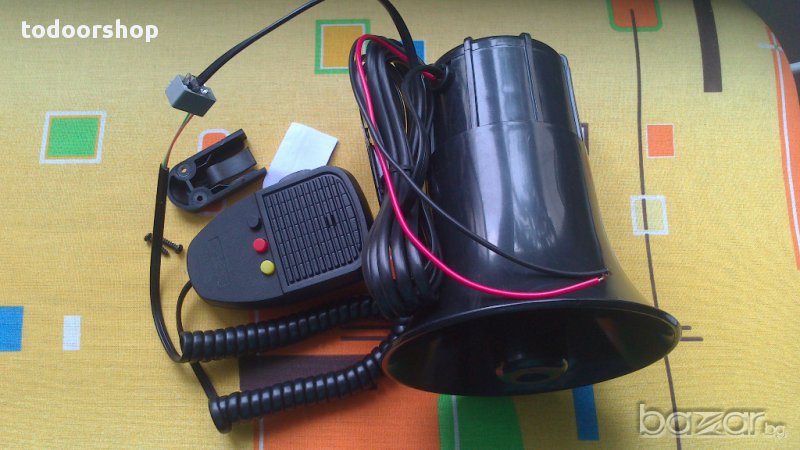 Автомобилна сирена високоговорител 12в. 50W , снимка 1