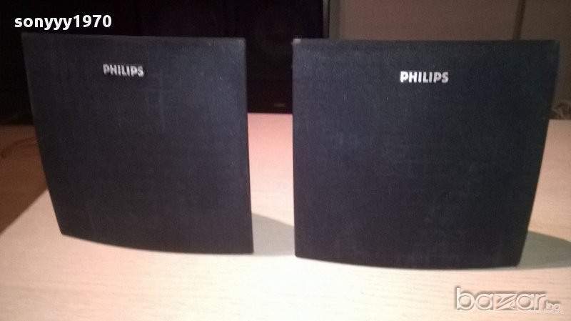 philips-2 броя колони-20/20см-внос швеицария, снимка 1