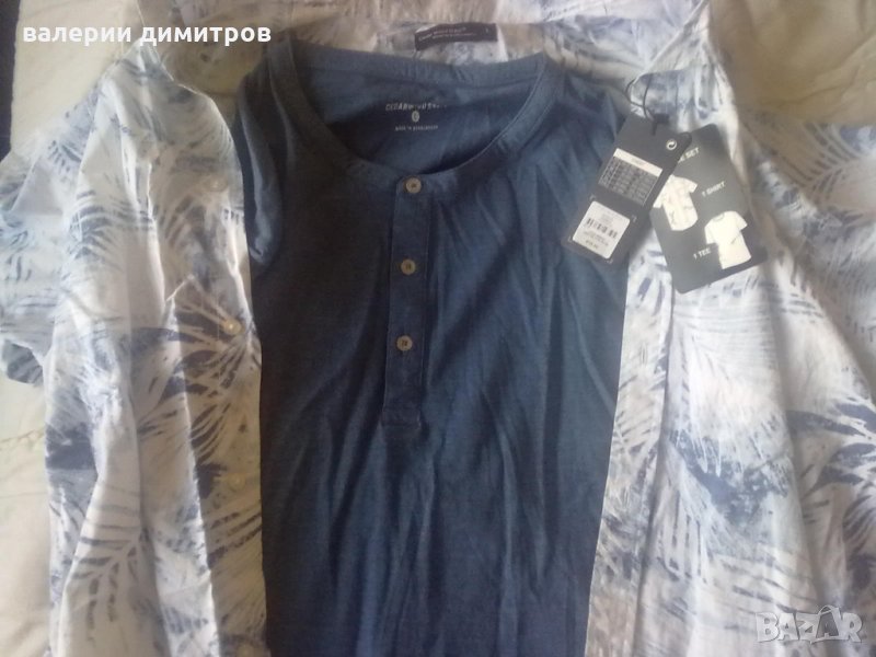 хит комплект риза и тениска, снимка 1