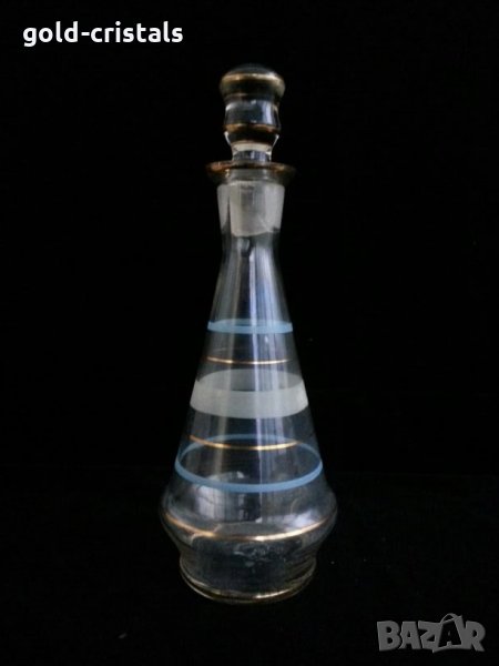 Ретро стъклена гарафа , снимка 1