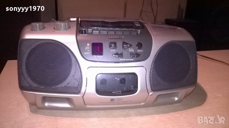 aiwa cd/deck/tuner/amplifier-внос швеицария, снимка 1