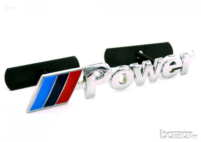 BMW MPower емблема за предна решетка, снимка 1