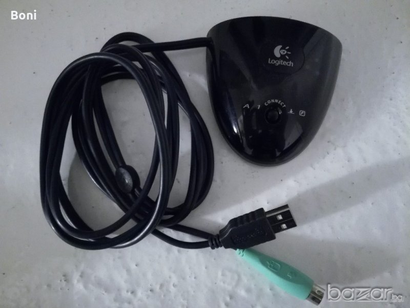 Logitech Cordless Mouse & Keyboard Receiver PS/2 & USB, снимка 1