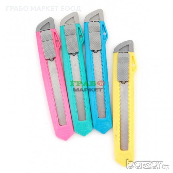 Макетен нож с цветен корпус, снимка 1