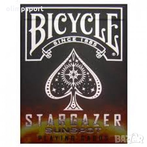 КАРТИ ЗА ИГРА BICYCLE STARGAZER SUNSPOT нови, снимка 1