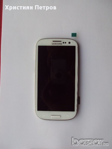 Предно стъкло, Тъч + Дисплей + Рамка за Samsung I9300 Galaxy S3, снимка 1