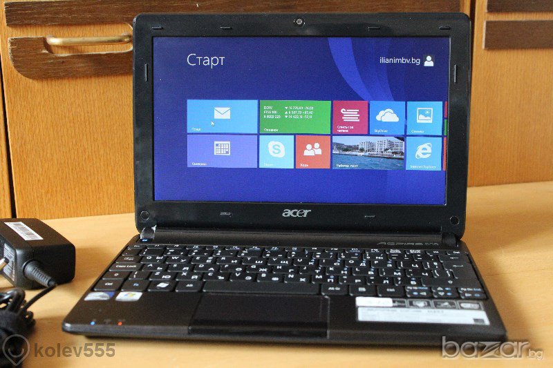 Acer Aspire ONE 10, 1 инча с лед дисплей, снимка 1