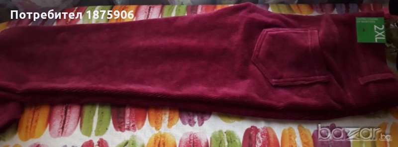 Детски клин/панталон плюш "Benetton", снимка 1