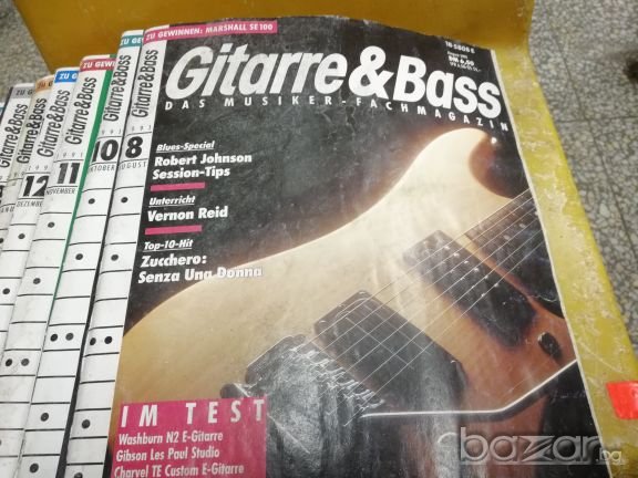 Музикално списание Gitarre & Bass, снимка 7 - Други ценни предмети - 20279828