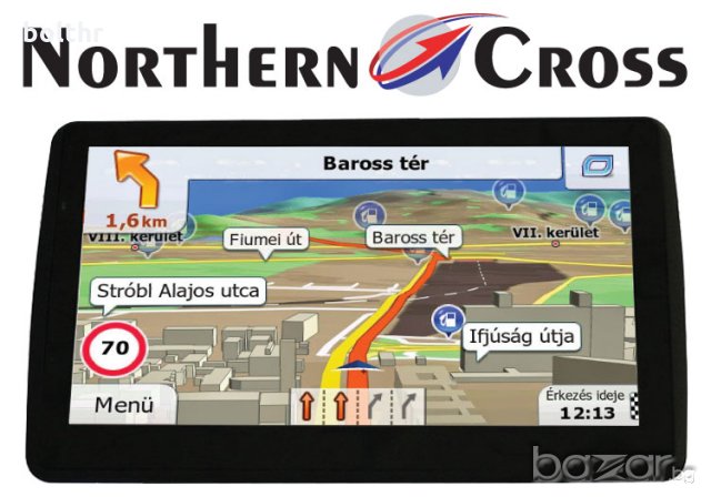 GPS НАВИГАЦИЯ NORTHERN CROSS NC-712S EU FM, снимка 2 - Други - 15442689