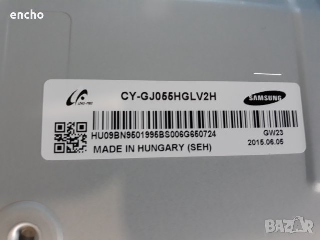 Нов Счупен Samsung UE55JU6410S, снимка 4 - Части и Платки - 22670376