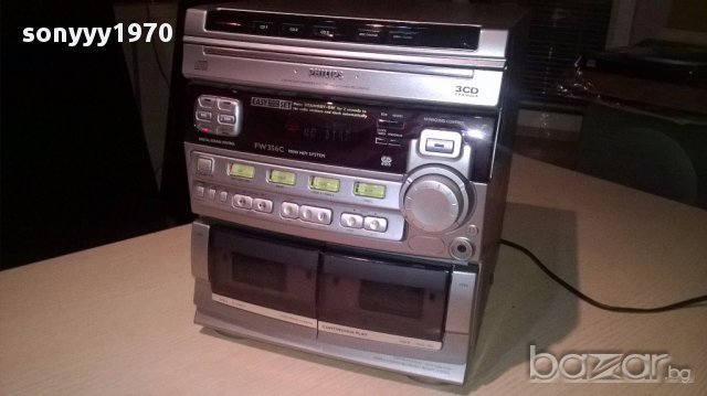 philips-amplifier+tuner/rds+cd3+deck/2revers-внос швеицария, снимка 5 - Ресийвъри, усилватели, смесителни пултове - 12794982