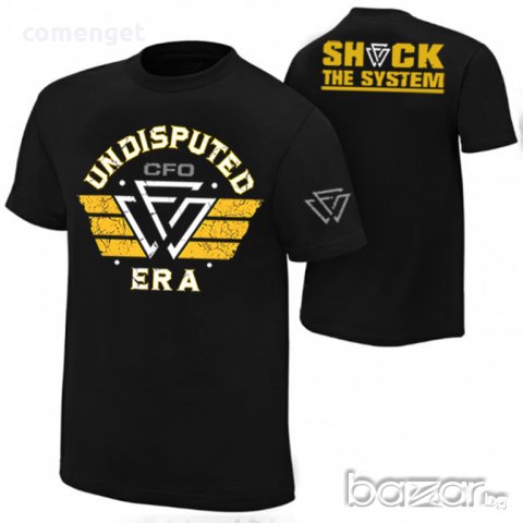 WWE! Мъжки и Детски кеч тениски UNDISPUTED ERA SHOCK! Поръчай модел с твоя идея!