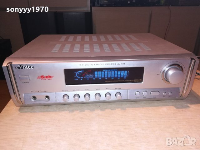 mc Voice av-698 hifi amplifier-germany-внос швеицария