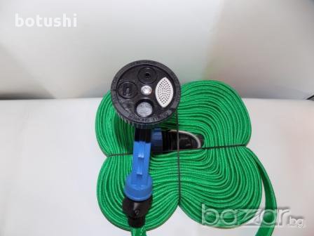 Воден плосък маркуч с накрайници , снимка 2 - Напояване - 11352562