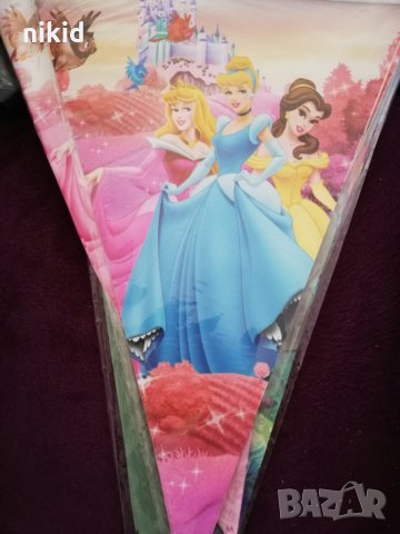 принцеси Аурора Белл Пепеляшка снежанка Парти Гирлянд Знаменца Флаг Банер, снимка 2 - Декорация за дома - 19613963