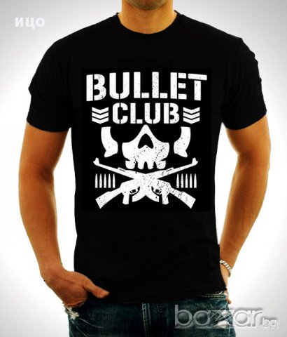 Тениска WWE Световна федерация по кеч Bullet Club, снимка 1 - Тениски - 13623984