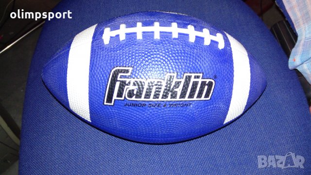 топка за американски футбол нова каучук размер 5 дължина 28см  , снимка 1 - Футбол - 24417396