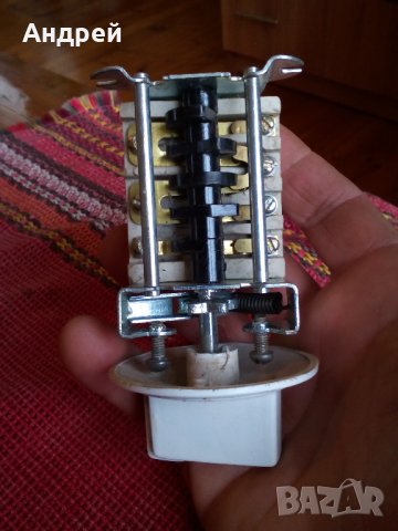 Стар електрически ключ за печка, снимка 6 - Антикварни и старинни предмети - 23719015