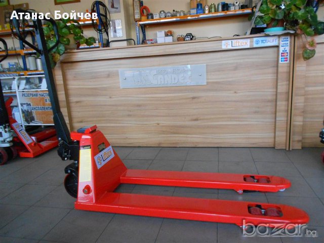 Нови КАНТАРНИ палетни колички , снимка 5 - Оборудване за магазин - 12781722