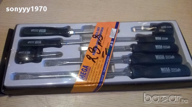 ПОРЪЧАНИ-Mega profesional-яки отвертки 8бр хром ванадиум, снимка 13 - Отвертки - 14117440