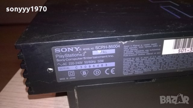 sony scph-35004 playstation 2-made in japan-здрава конзола, снимка 12 - PlayStation конзоли - 21746500