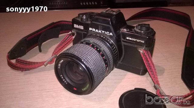 praktica+presenta-фотоапарат+обектив-внос швеицария, снимка 13 - Фотоапарати - 17136490