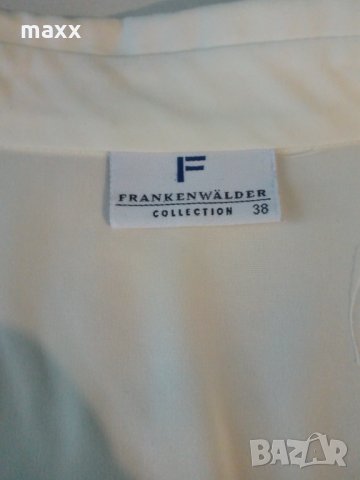 Бяла дамска  риза Frankenwalder размер 38, снимка 1 - Ризи - 25585888