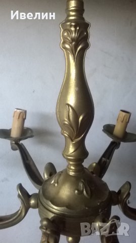 бароков полилей от бронз, снимка 3 - Полилеи - 25718359