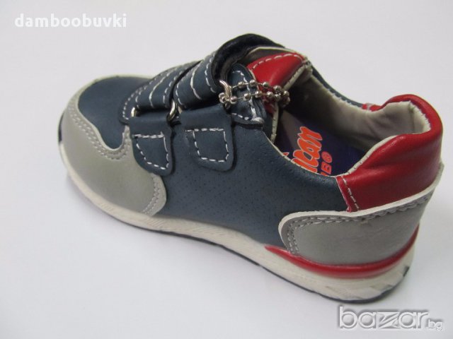 №21 до №25 Спортни обувки синьо/сиво, снимка 4 - Детски маратонки - 17657402